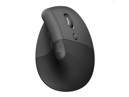 Logitech Lift Vertical Ergonomic Mouse - GRAPHITE / BLACK - 2.4GHZ/BT 910-006473