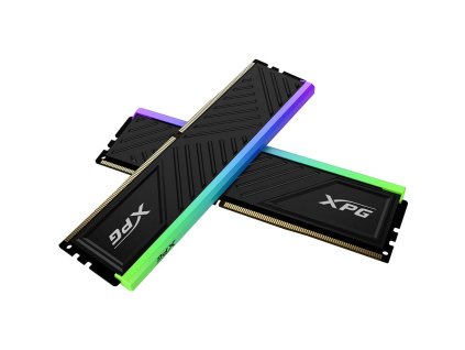 ADATA XPG DIMM DDR4 16GB 3200MHz CL16 RGB GAMMIX D35 memory, Dual Tray AX4U320016G16A-DTBKD35G