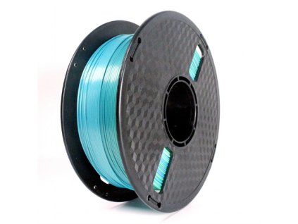 GEMBIRD Tisková struna (filament) PLA, 1,75mm, 1kg, silk rainbow, modrá/zelená 3DP-PLA-SK-01-BG C-Tech