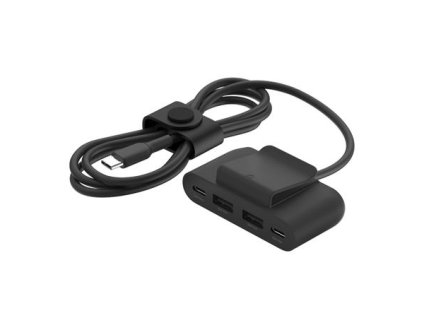 Belkin USB power Extender, 2xC 2xA až 30W, černý BUZ001bt2MBKB7