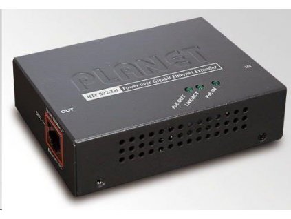 Planet POE-E201 PoE ethernet extender, IEEE802.3at, 26 W, Gigabit