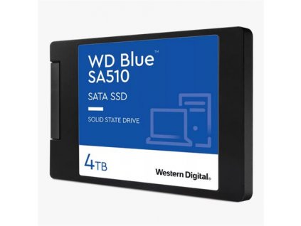 WD Blue 4TB SSD SATA III 6Gbs, 2,5" (7 mm) ( r560MB/s, w520MB/s ) WDS400T3B0A Western Digital