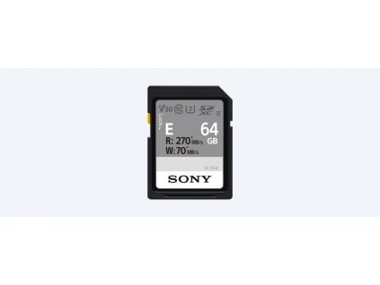 SONY SFE64/micro SDXC/64GB/270MBps/UHS-II U3 / Class 10 SFE64.AE Sony