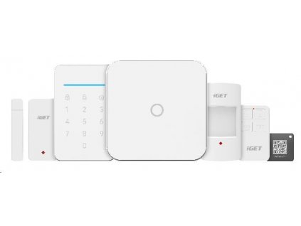 iGET SECURITY M4 - Inteligentní WiFi alarm, ovládání IP kamer a zásuvek, záloha GSM, Android, iOS