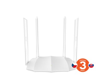 Tenda AC5 WiFi AC Router 1200Mb/s, VPN server/klient, WISP, Universal Repeater, 4x6dBi antény