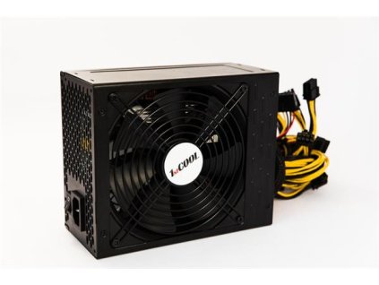 napájací zdroj 1stCOOL ATX 1600W MINER 1600, APFC, 90+, bez napájacieho kábla ECP-1600A-14-90 1stCool