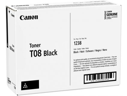 Toner CANON T08BK 3010C006 Canon