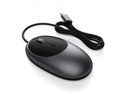 Satechi myš C1 USB-C Wired Mouse - Space Gray ST-AWUCMM