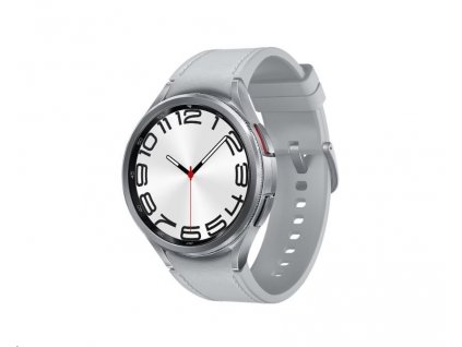 Samsung Galaxy Watch 6 Classic (47 mm), EU, stříbrná SM-R960NZSAEUE