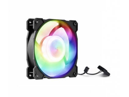 1stCOOL Statický RGB ventilátor 12cm, 3+4pin F12-RGB-ST 1stCool