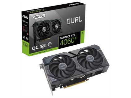 ASUS DUAL-RTX4060TI-O16G 16GB/128-bit GDDR6 HDMI 3xDP 90YV0JH0-M0NA00 Asus