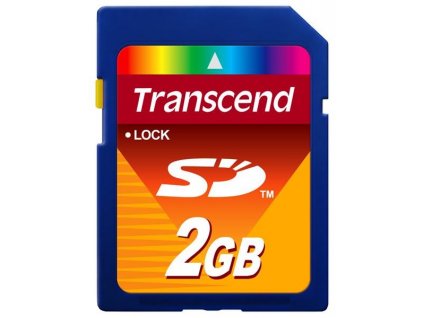 Karta TRANSCEND SD 2 GB (štandardná) TS2GSDC Transcend