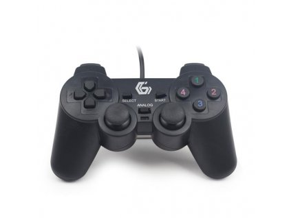 GEMBIRD gamepad JPD-UDV-01, vibrační, USB Gembird