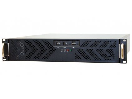 CHIEFTEC Rackmount 2U ATX, UNC-210T-B-U3, 400W, čierna, USB 3. Chieftec