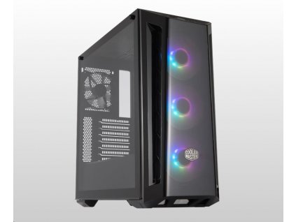 Skriňa Cooler Master MasterBox MB520 aRGB, E-ATX, Mid Tower, čierna, bez zdroja MCB-B520-KGNN-RGA CoolerMaster