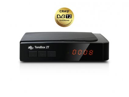AB TereBox 2T HD terestriálny/káblový prijímač AB TR 2T AB-COM