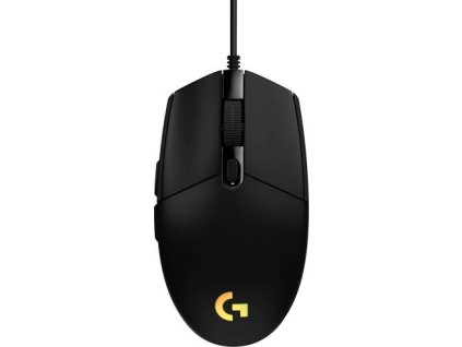 Logitech G203 LIGHTSYNC - herná myš - čierna 910-005796