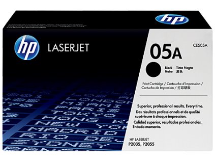 HP Toner LaserJet Black Print Cartridge (2,300 pages) CE505A