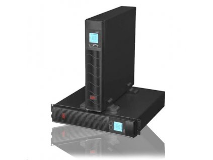 EUROCASE 1000VA rack/tower, čistý sinusový výstup, RJ45, USB data EA610RT 1000VA Eurocase