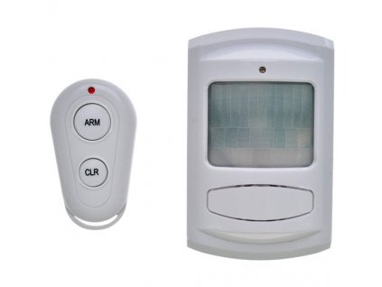 Solight GSM Alarm, pohybový senzor, diaľk. ovl., biely 1D11