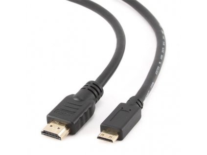 Gembird kábel HDMI (M) na mini HDMI (M) s Ethernetom, High speed, 3m, čierny CC-HDMI4C-10