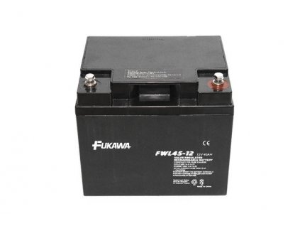 akumulátor FUKAWA FWL 45-12 (12V; 45Ah; závit M6; životnost 10let) Fukawa