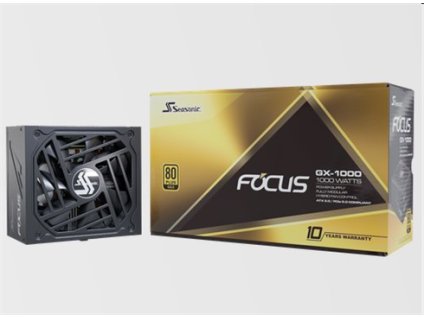 Seasonic FOCUS GX GOLD 1000W ATX 3.0, PCIe 5.0, modular FOCUS-GX-1000-ATX30