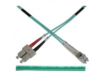 Optický duplex kabel, MM, 50/125, LC/SC, LSOH, (OM3), 7m 1354 CNS Network