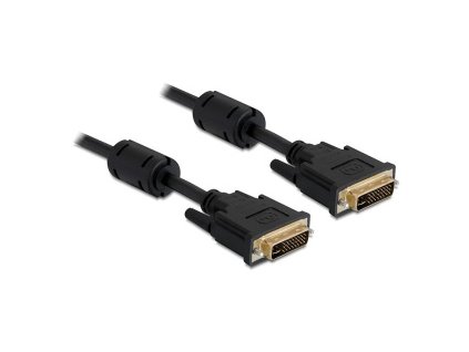 Delock připojovací kabel DVI-I 24+5 samec/samec, 1m 83110