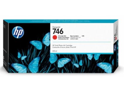 Atramentová náplň HP 746 - chromatická červená P2V81A