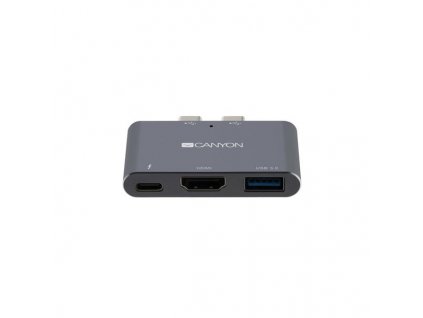 Canyon CNS-TDS01DG Thunderbolt 3 Docking Station, 3 porty, 1xThunderbolt 3+1xUSB3.0+1xHDM