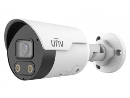 UNIVIEW IP kamera 2688x1520 (4 Mpix), až 25 sn/s, H.265, obj. 2,8 mm (101,1°), PoE, Mic., Repro, Smart IR 30m, Bílý přís IPC2124SB-ADF28KMC-I0 UniView