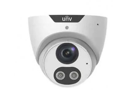 UNIVIEW IP kamera 2688x1520 (4 Mpix), až 25 sn/s, H.265, obj. 2,8 mm (101,1°), PoE, Mic., Repro, Smart IR 30m, Bílý přís IPC3614SB-ADF28KMC-I0 UniView