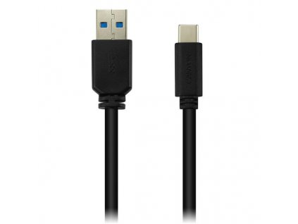 Canyon UC-4, 1m kábel USB-C / USB 2.0, 5V / 3A, priemer 4.5mm, PVC, čierny CNE-USBC4B