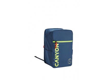 Canyon CSZ-02, batoh na notebook - palubovka, do veľkosti 15,6", mechanizmus proti zlodejom, 20l, modro-žltý CNS-CSZ02NY01