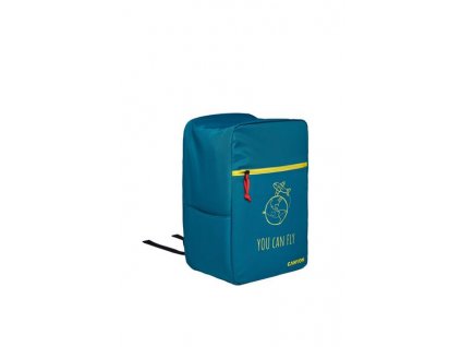 Canyon CSZ-03, batoh na notebook - palubovka, do veľkosti 15,6", mechanizmus proti zlodejom, 20l, modro-žltý CNS-CSZ03DGN01