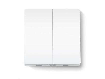 TP-LINK "Smart Light Switch 2-Gang 1-WaySPEC: 868 MHz, 250 V~, 50/60 Hz, 2-Gang, Size 86mm x 86mm, battery powered(2*AA Tapo S220 TP-link