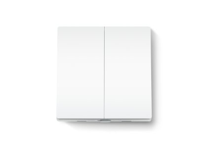 TP-LINK "Smart Light Switch 2-Gang 1-WaySPEC: 868 MHz, 250 V~, 50/60 Hz, 2-Gang, Size 86mm x 86mm, battery powered(2*AA Tapo S220 TP-link