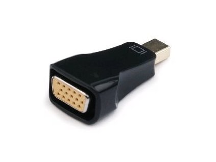 Cablexpert kábel redukcia miniDisplayport na VGA, M/F, čierna A-MDPM-VGAF-01 Gembird