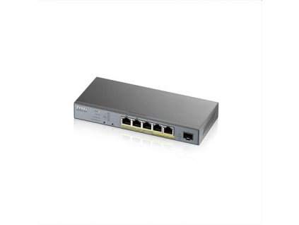 Zyxel GS1350-6HP, 6 Port managed CCTV PoE switch, long range, 60W, 802.3BT GS1350-6HP-EU0101F ZyXEL