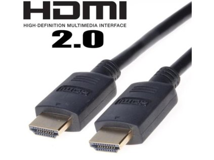 PREMIUMCORD Kabel HDMI 2.0 High Speed + Ethernet, zlacené konektory, 7,5m kphdm2-7 PremiumCord