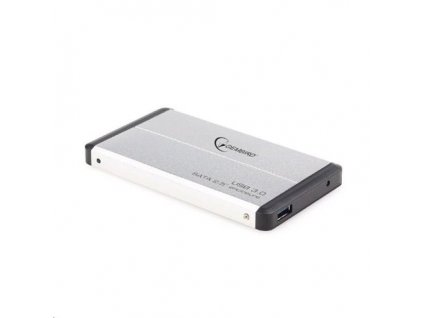Externý box GEMBIRD pre 2.5" HDD, USB 3.0, SATA, strieborný EE2-U3S-2-S Gembird