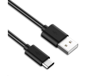 PremiumCord Kabel USB 3.1 C/M - USB 2.0 A/M, rychlé nabíjení proudem 3A, 1m, černá ku31cf1bk