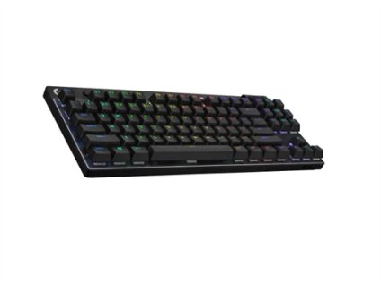 Logitech® G PRO X TKL LIGHTSPEED Gaming Keyboard - BLACK - US INT'L - 2.4GHZ/BT -- TACTILE 920-012136