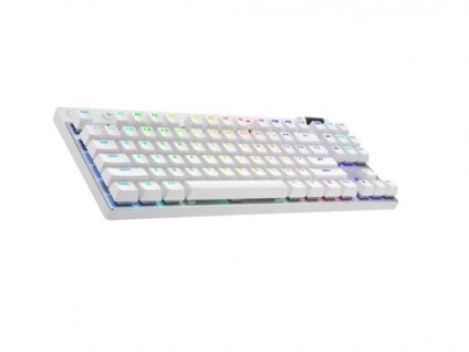Logitech® G PRO X TKL LIGHTSPEED Gaming Keyboard - WHITE - US INT'L - 2.4GHZ/BT - N/A - EMEA28-935 - TACTILE 920-012148
