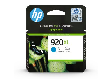 Atramentový košík HP 920XL Cyan, 6 ml, CD972AE (700 strán) CD972AE-BGY