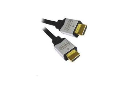 PremiumCord kabel HDMI M/M, zlac.a kovové HQ, 5m kphdmg5