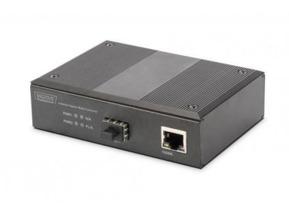 DIGITUS Professional Industrial Gigabit Media Converter RJ45, SFP DN-652103 Digitus