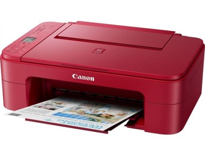 Canon PIXMA TS3352 červená (A4, tlač/kopírovanie/skenovanie/cloud, WiFi, USB) 3771C046