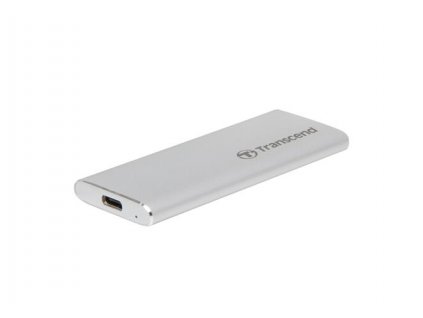 Transcend SSD 250GB ESD260C USB 3.1 Gen 2 - Silver Aluminium TS250GESD260C
